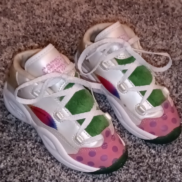 Size 10c Candy Land Reebok Allen Iversons - Picture 1 of 5